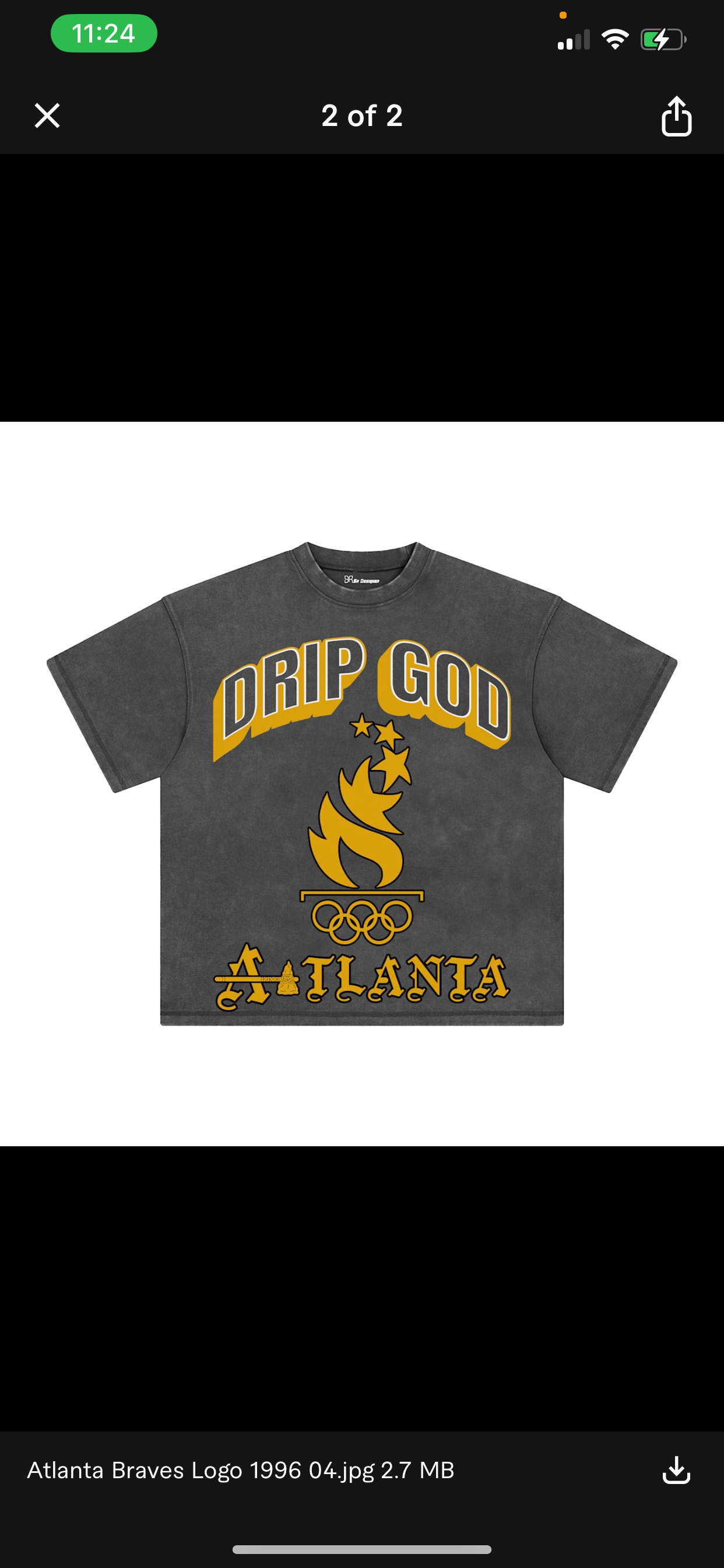 Drip God Olympia tee